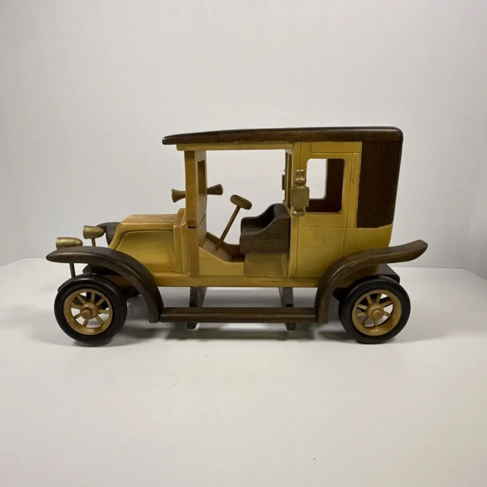Old Model Wooden Car 